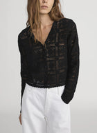FRAME The Crochet Cardigan