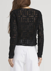 FRAME The Crochet Cardigan