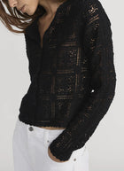 FRAME The Crochet Cardigan