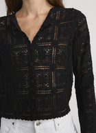 FRAME The Crochet Cardigan