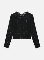FRAME The Crochet Cardigan