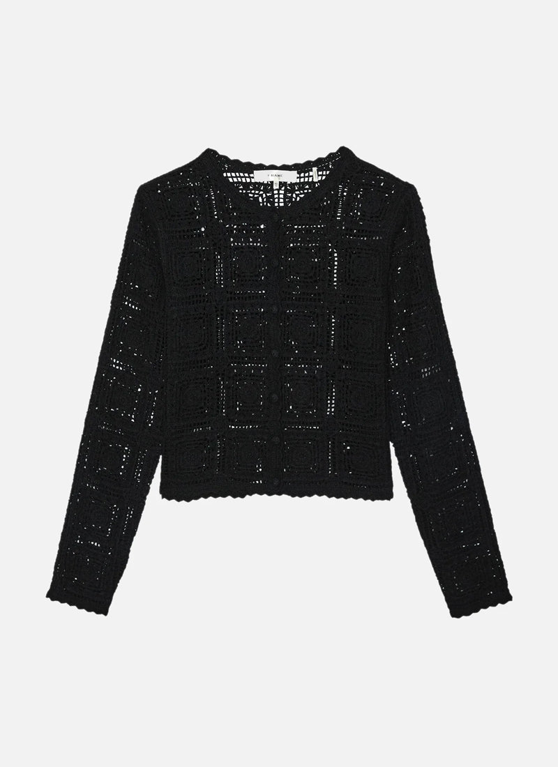 FRAME The Crochet Cardigan