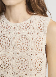 FRAME The Crochet Tank
