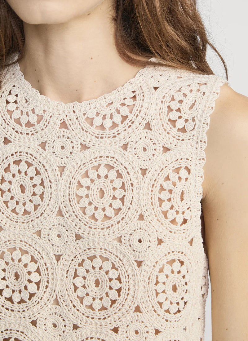 FRAME The Crochet Tank