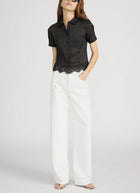FRAME The Embroidered Seaside Shirt