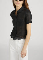 FRAME The Embroidered Seaside Shirt