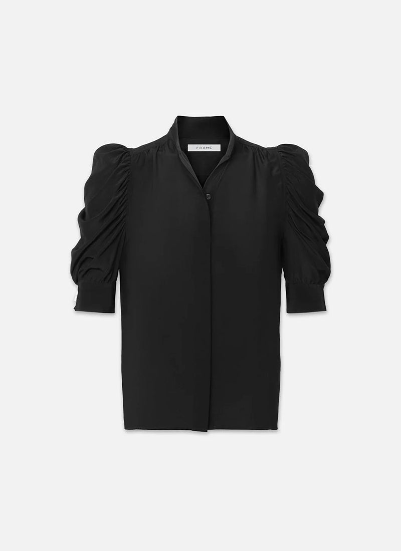 FRAME Gillian Silk Top