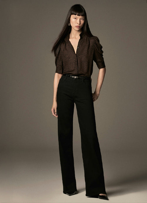 FRAME The Leopard Gillian Top