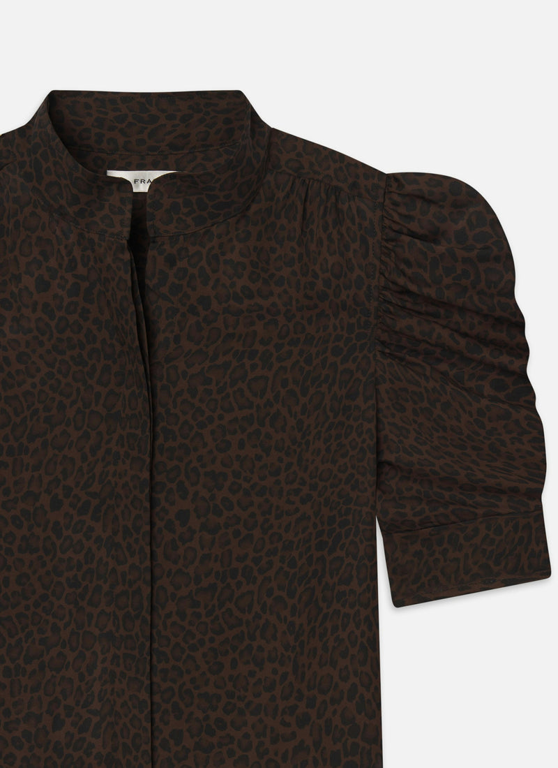 FRAME The Leopard Gillian Top