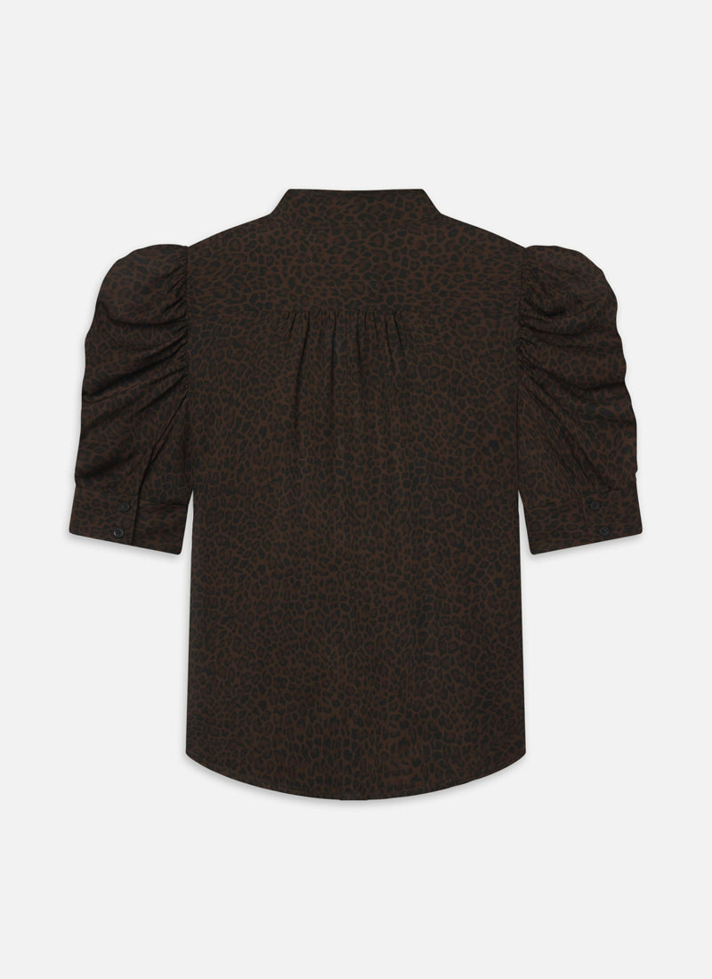 FRAME The Leopard Gillian Top