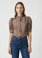 FRAME The Paisley Gillian Top