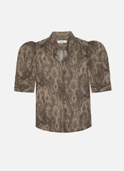 FRAME The Paisley Gillian Top