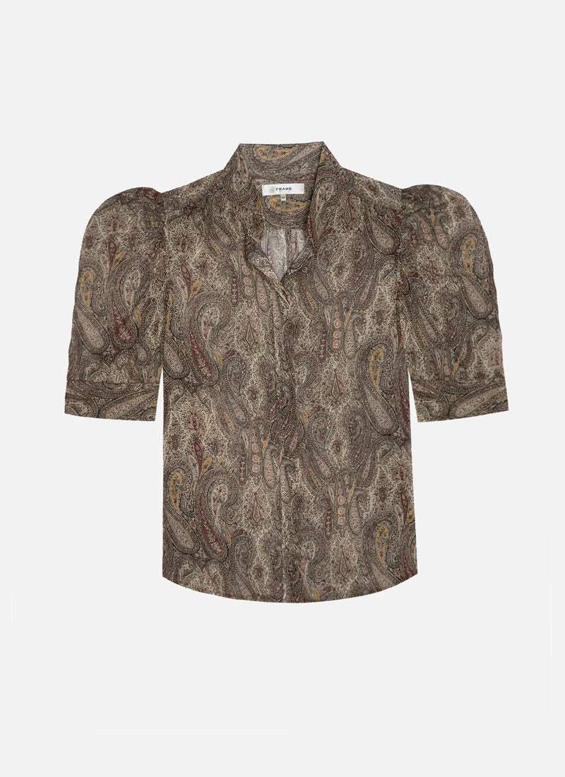 FRAME The Paisley Gillian Top