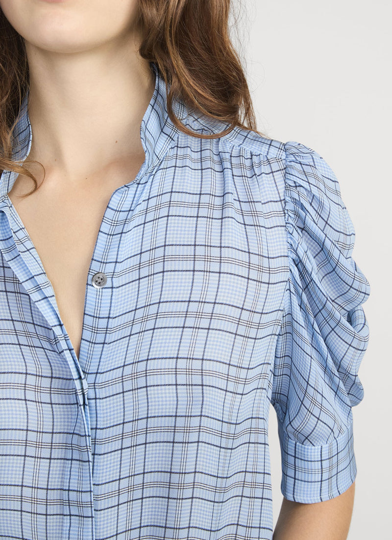 FRAME The Plaid Gillian Top
