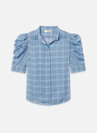 FRAME The Plaid Gillian Top