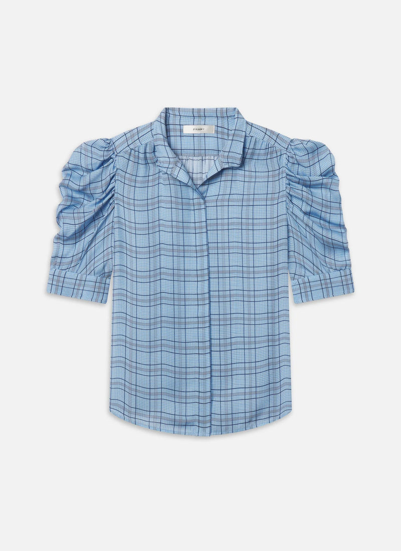 FRAME The Plaid Gillian Top