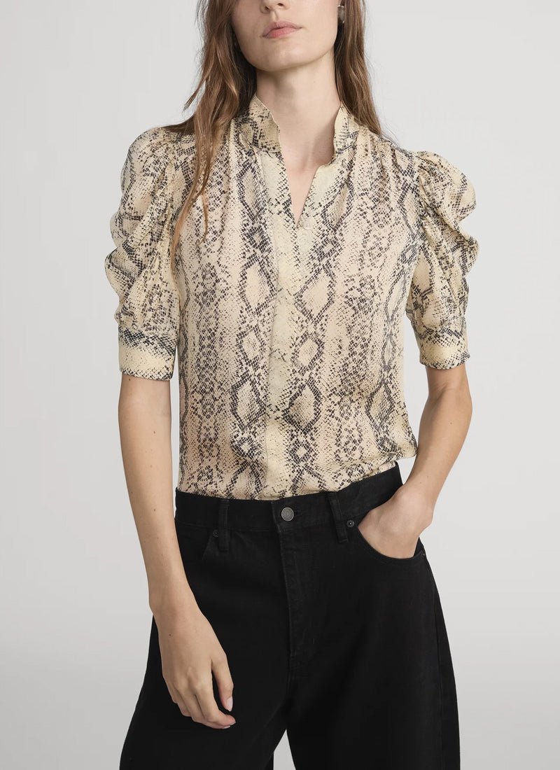 The Snake Gillian Top by FRAME | Andrews