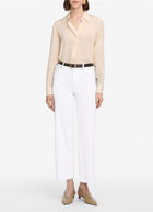 FRAME Le Slim Palazzo Crop Jeans