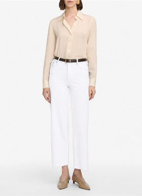 FRAME Le Slim Palazzo Crop Jeans