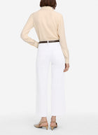 FRAME Le Slim Palazzo Crop Jeans
