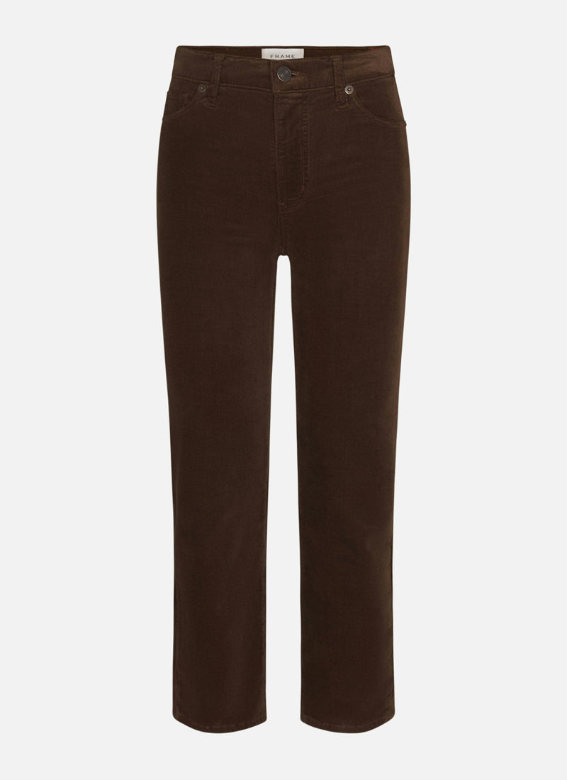 FRAME Le Sleek Straight Corduroy