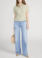 FRAME The Off Duty Stroll Wide Leg Jeans