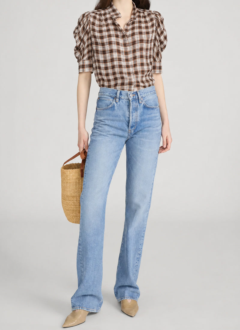 The Plaid Gillian Blouse