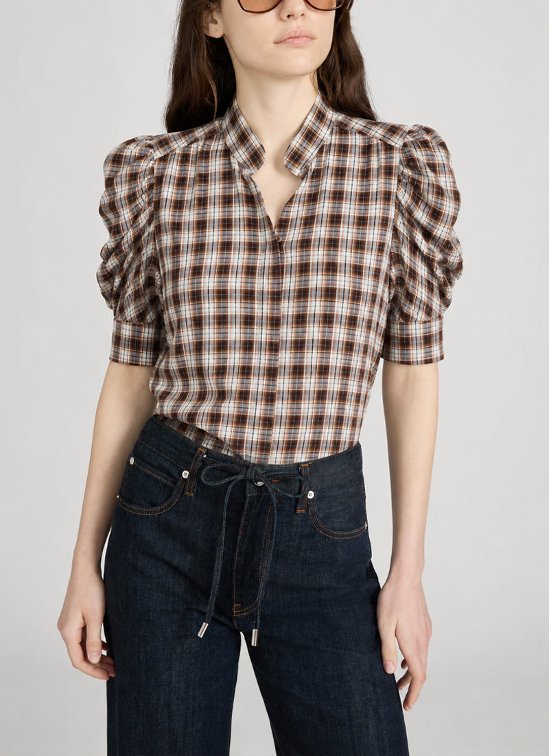 The Plaid Gillian Blouse