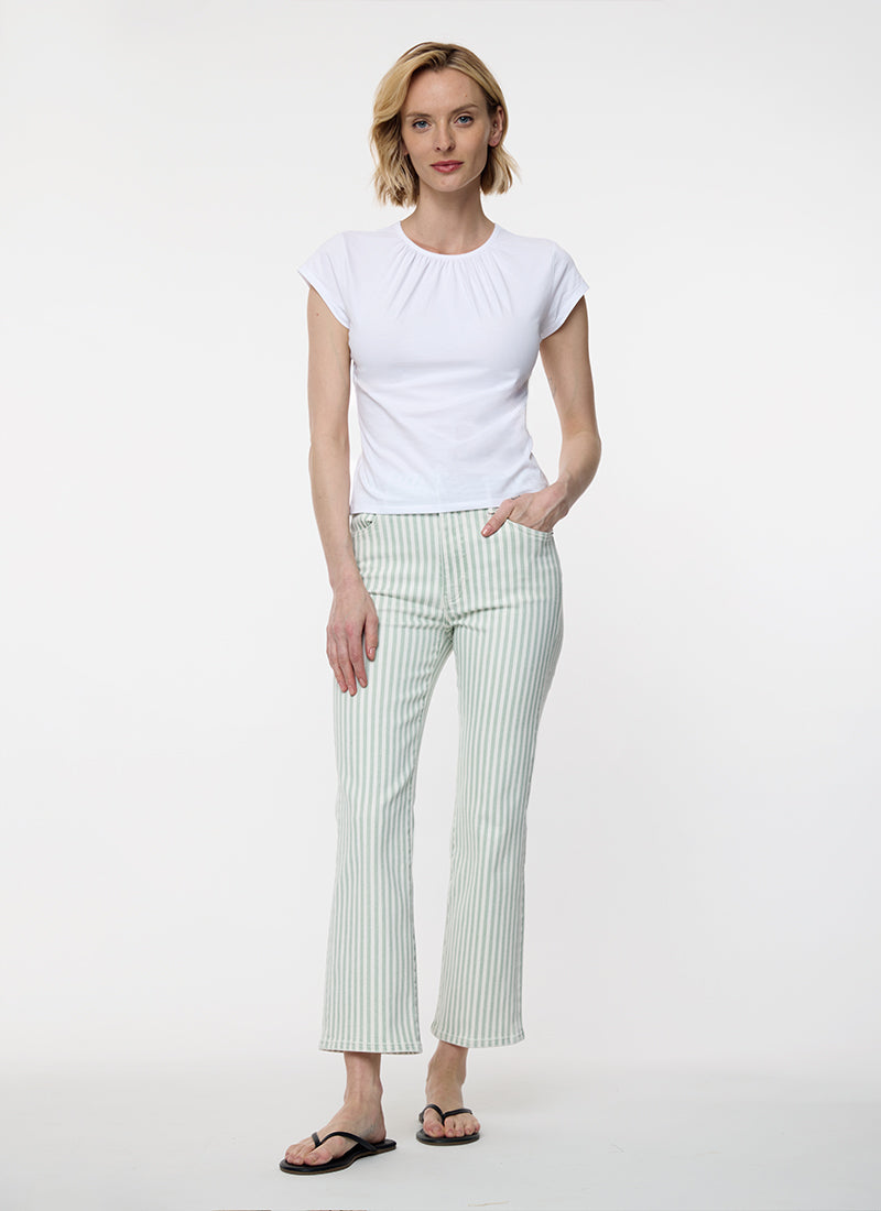 FRAME The Reboot Wide Leg Crop Jeans