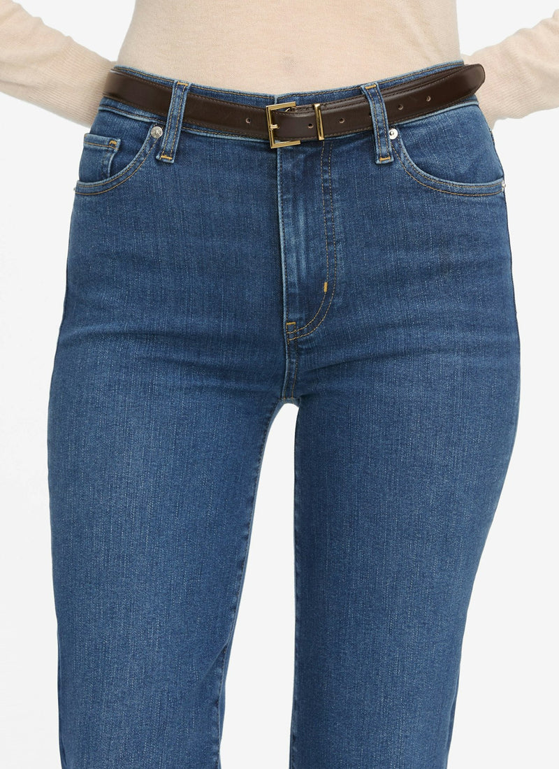 FRAME Le Sleek Straight Long Jeans