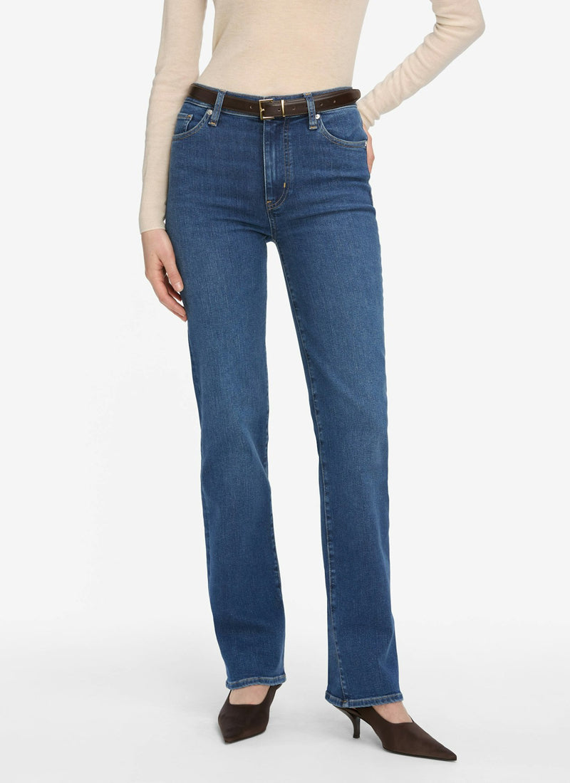 FRAME Le Sleek Straight Long Jeans