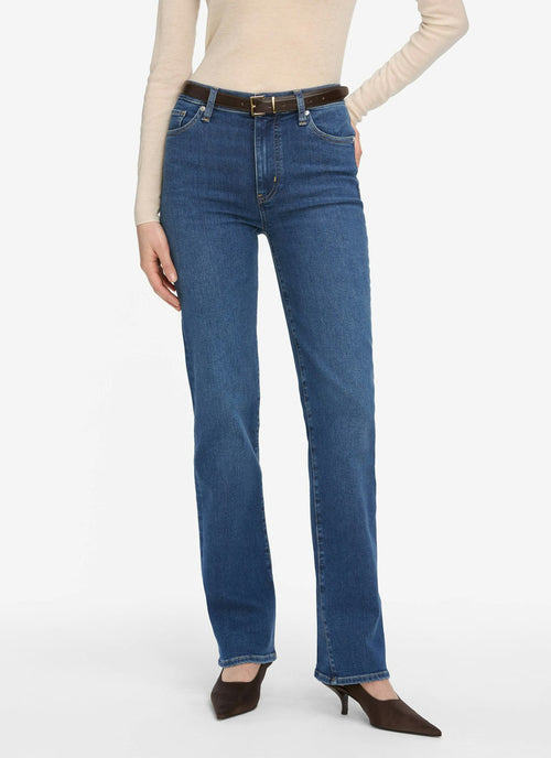 FRAME Le Sleek Straight Long Jeans