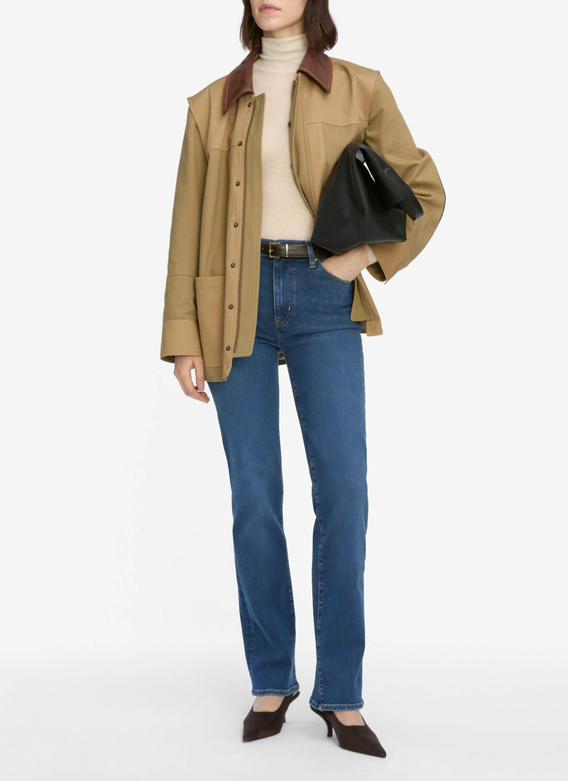 FRAME Le Sleek Straight Long Jeans