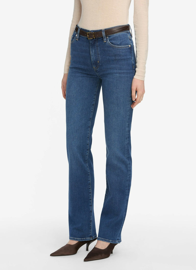 FRAME Le Sleek Straight Long Jeans