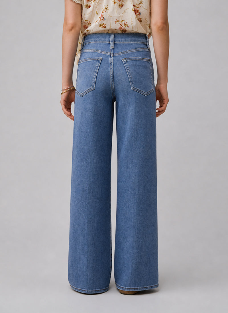 FRAME Le Slim Palazzo Jeans