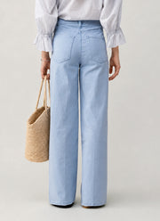 FRAME Le Slim Palazzo Harbor Pocket Jeans