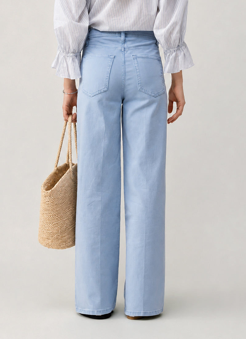 FRAME Le Slim Palazzo Harbor Pocket Jeans