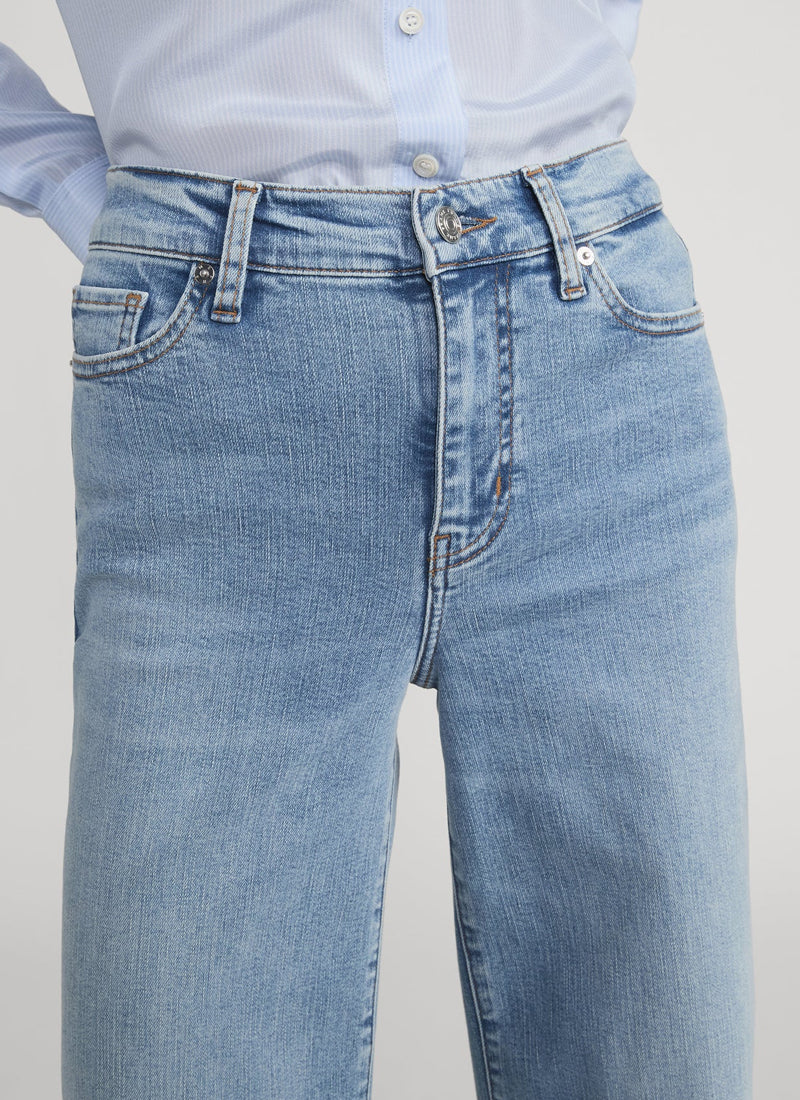 Le Slim Palazzo Wide Leg Flare Jeans by FRAME at Andrews