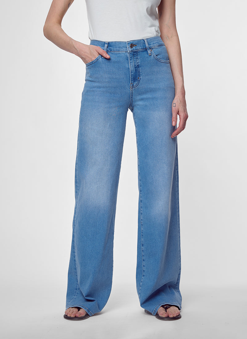 Le Slim Palazzo Long Wide Leg Jeans by FRAME Andrews