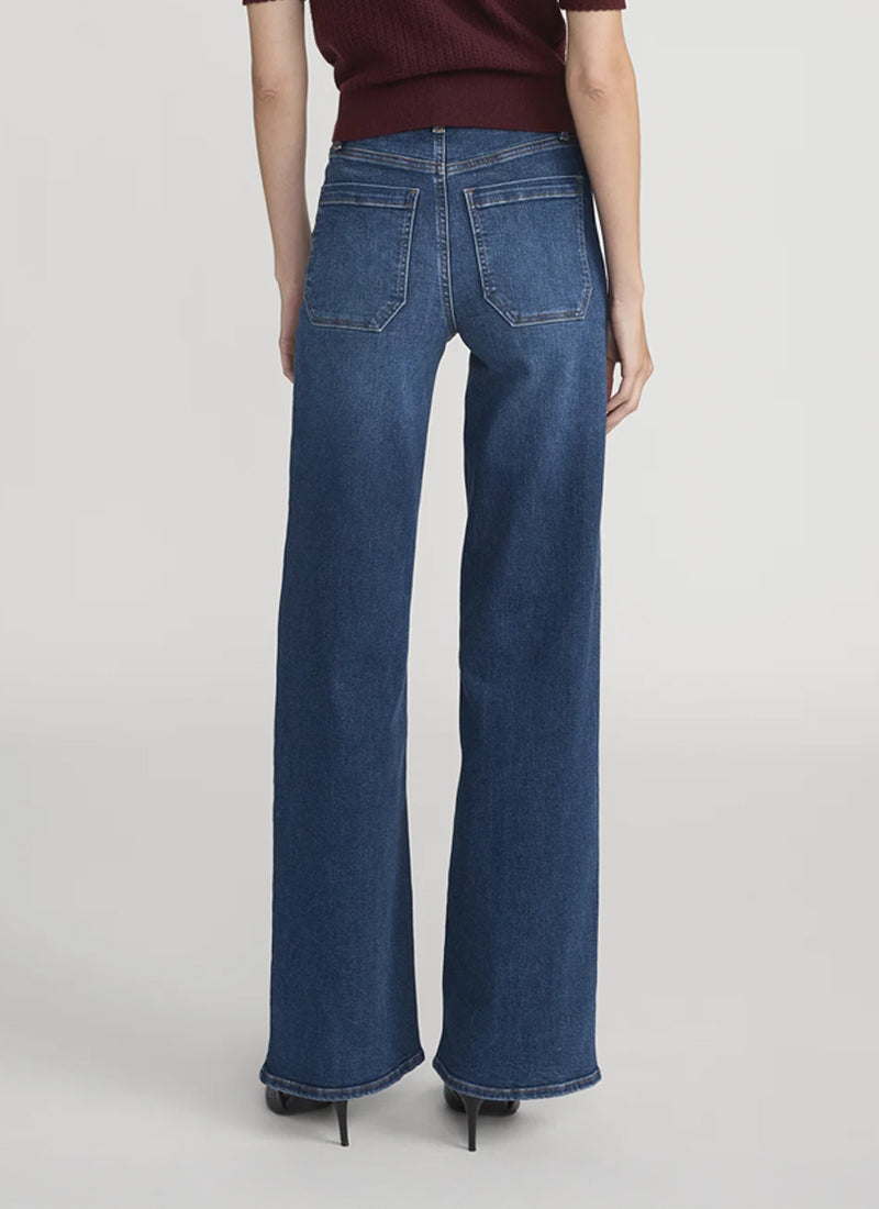  Le Slim Palazzo Modernist Pocket Wide Leg Jeans by FRAME at Andrews 