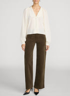  Le Slim Palazzo Modernist Pocket Corduroy by FRAME at Andrews 
