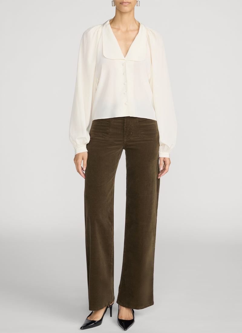 Le Slim Palazzo Modernist Pocket Corduroy by FRAME at Andrews 