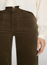  Le Slim Palazzo Modernist Pocket Corduroy by FRAME at Andrews 