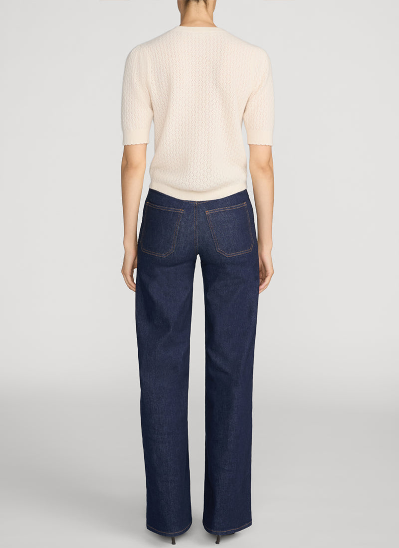  Le Slim Palazzo Pintuck Pocket Jeans by FRAME at Andrews 