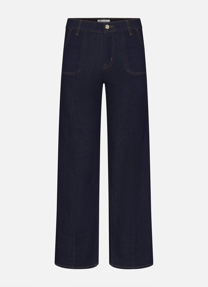  Le Slim Palazzo Pintuck Pocket Jeans by FRAME at Andrews 