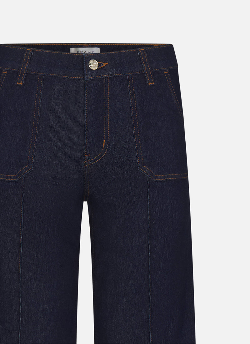  Le Slim Palazzo Pintuck Pocket Jeans by FRAME at Andrews 