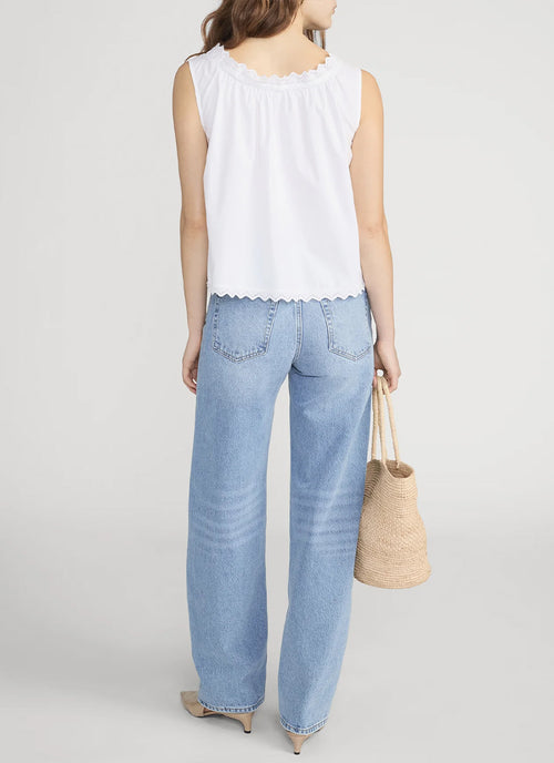 The Bow Rapture Wide Leg Jeans