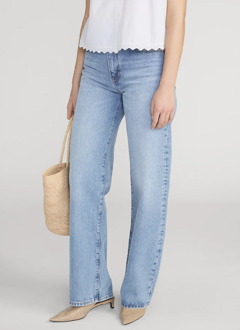 The Bow Rapture Wide Leg Jeans