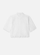 FRAME The Petal Eyelet Shirt