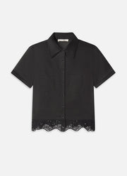 FRAME The Embroidered Seaside Shirt